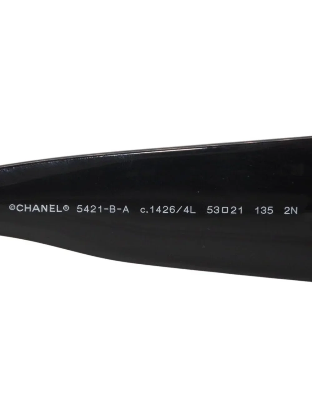Chanel Sunglasses Eyewear CC Logo Rhinestone Navy